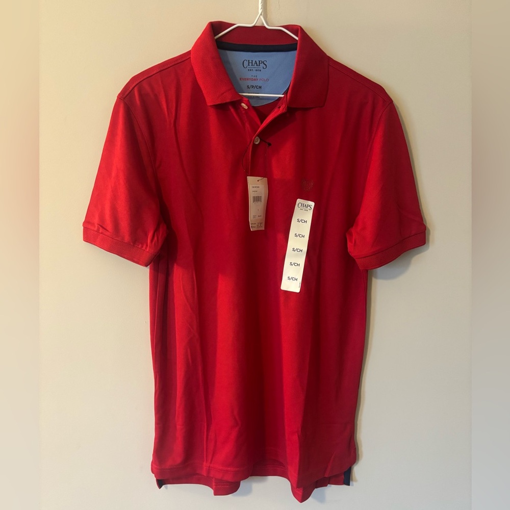 Chaps Men's Red Polo Shirt CM14PL900